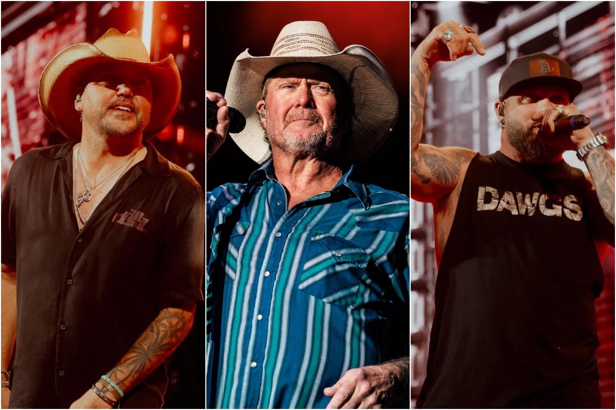 Photos Courtesy of Jason Aldean, Tracy Lawrence, Brantley Gilbert