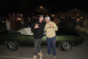 Chase Matthew, Jason Aldean; Photo Courtesy of Chase Matthew