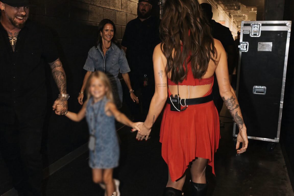 Brantley Gilbert's Daughter Meets Ella Langley; Photo Courtesy Brantley Gilbert
