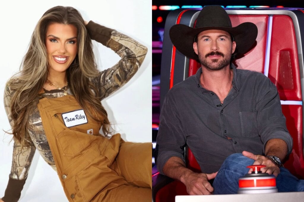 Caroline Alexis, Riley Green; Photos Courtesy NBC, The Voice