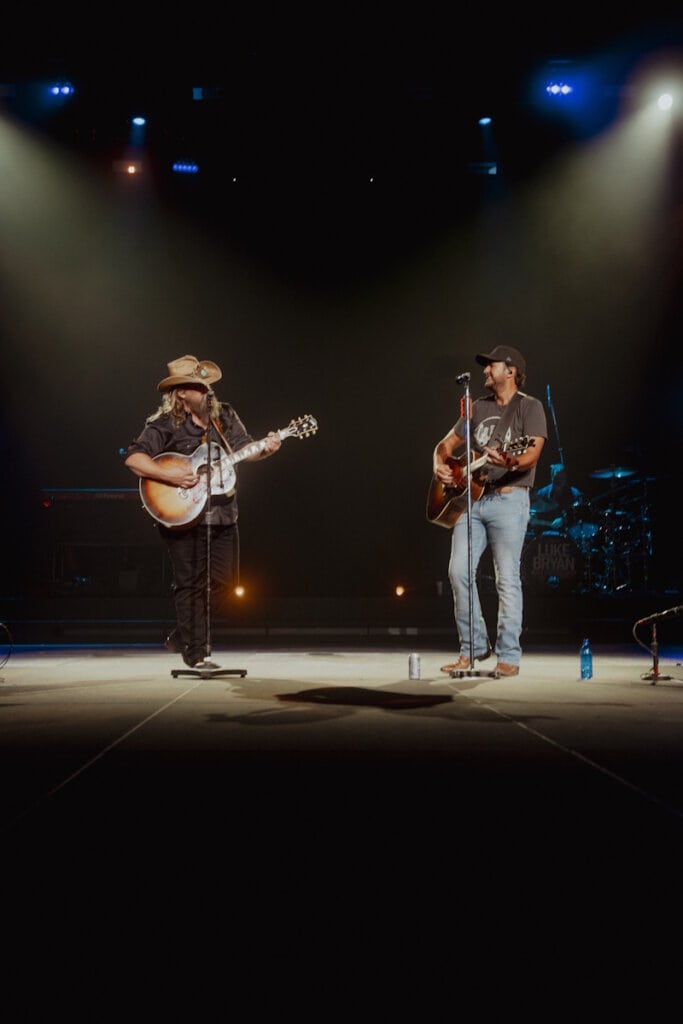 Chris Stapleton, Luke Bryan; Photo by Cooper Smith