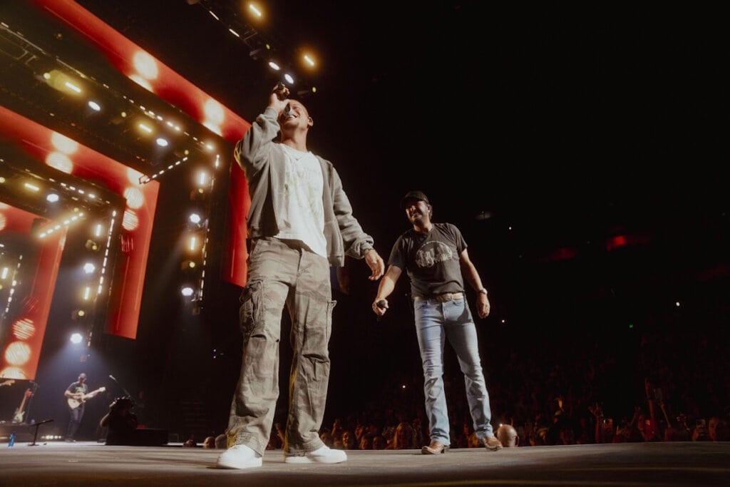 Kane Brown, Luke Bryan; Photo by Cooper Smith