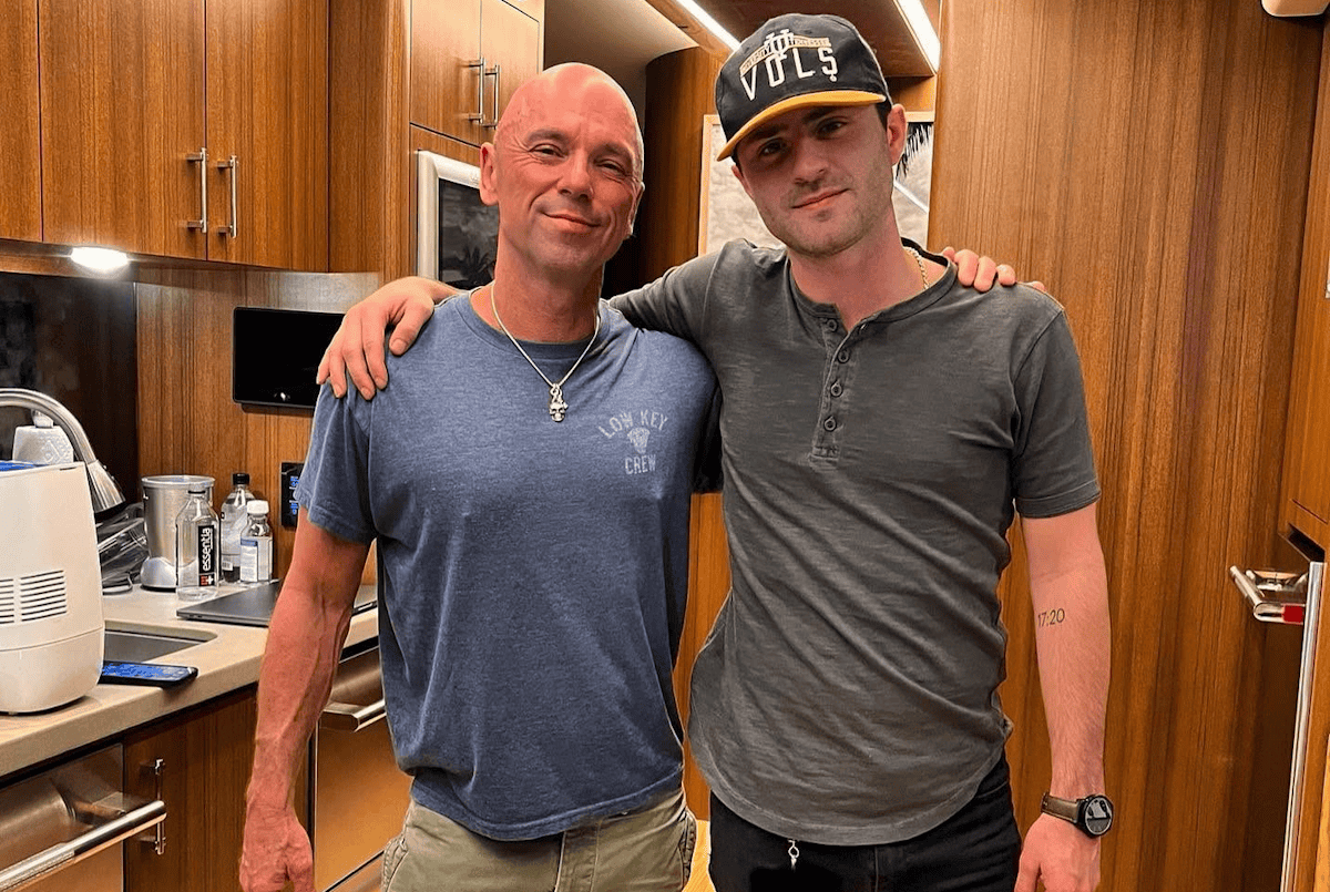Kenny Chesney, Greylan James; Photo Courtesy Greylan James
