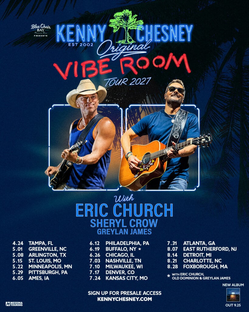 Kenny Chesney - Original Vibe Room Tour 2027
