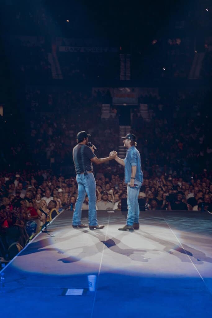 Luke Bryan, Dierks Bentley; Photo by Cooper Smith