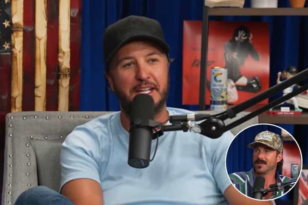 Luke Bryan, Riley Green; Photo Via of YouTube