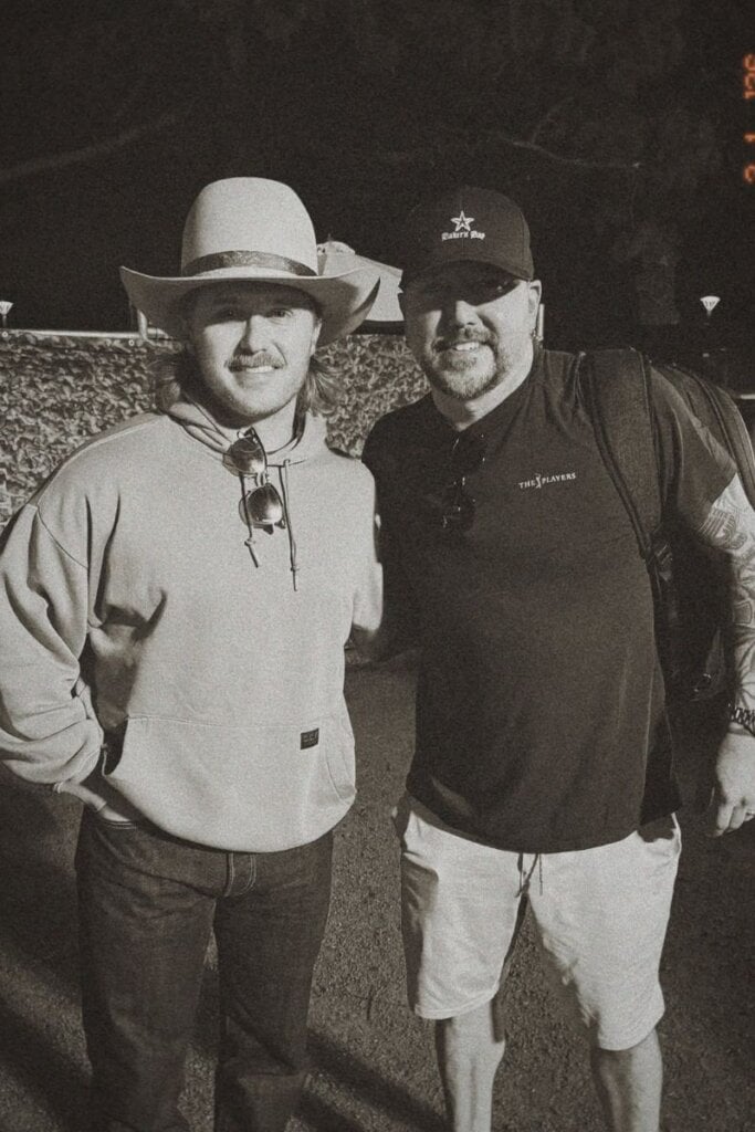 Coery Kent, Jason Aldean; Photo Courtesy of Corey Kent