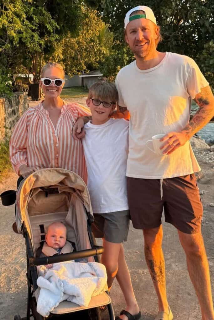 Charles Kelley and Family; Photo Courtesy of Charles Kelley