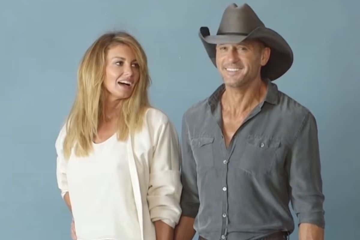 Faith Hill, Tim McGraw; Photo via Instagram