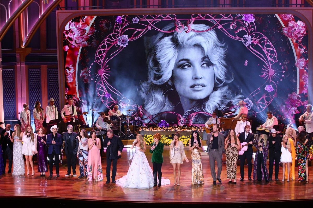 Carrie Underwood and friends perform at "CMA Presents I Will Always Love You: A Dolly Parton Tribute"; Photo by Kayla Schoen/CMA