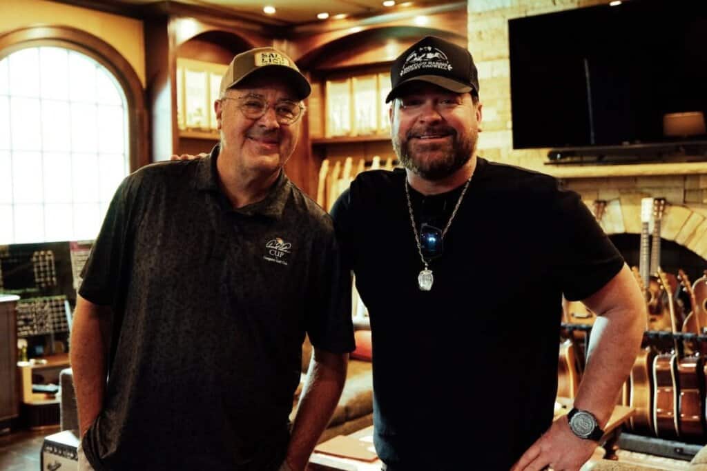 Vince Gill, Lee Brice; Photo Courtesy of Lee Brice