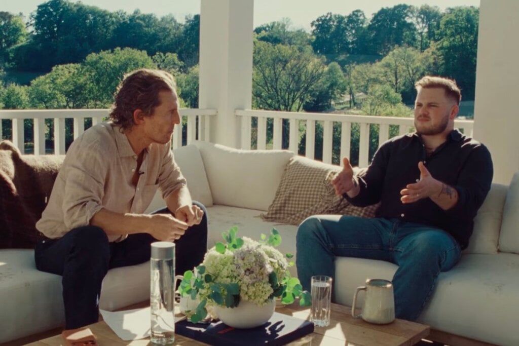 Photo Courtesy of Matthew McConaughey, Zach Bryan