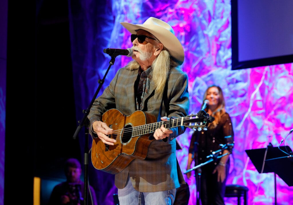Dean Dillon performs onstage during the Country Music Hall of Fame and Museum Class of 2026 Medallion Ceremony at Country Music Hall of Fame and Museum on October 18, 2026 in Nashville, Tennessee; Photo by Jason Kempin/Getty Images for Country Music Hall of Fame and Museum