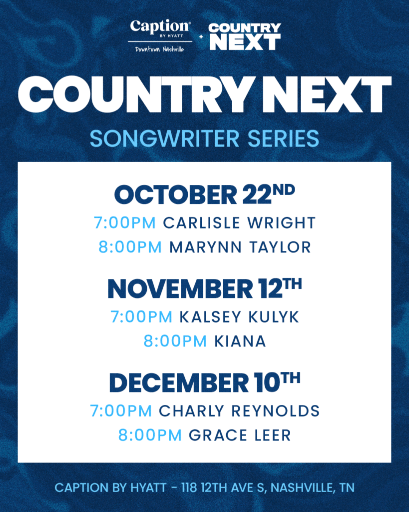 Country Next Songwriters Series