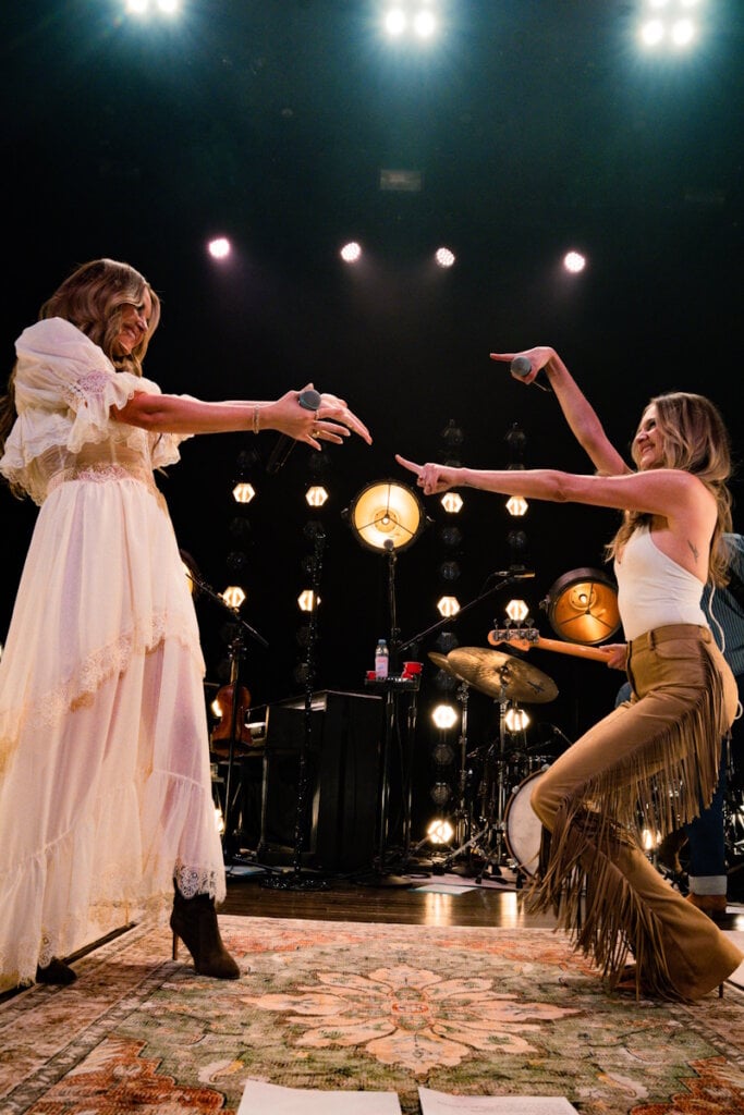 Carly Pearce with Kelsea Ballerini; Photo Provided 