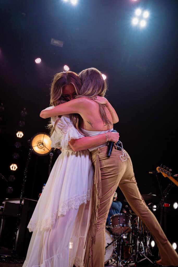 Carly Pearce with Kelsea Ballerini; Photo Provided 