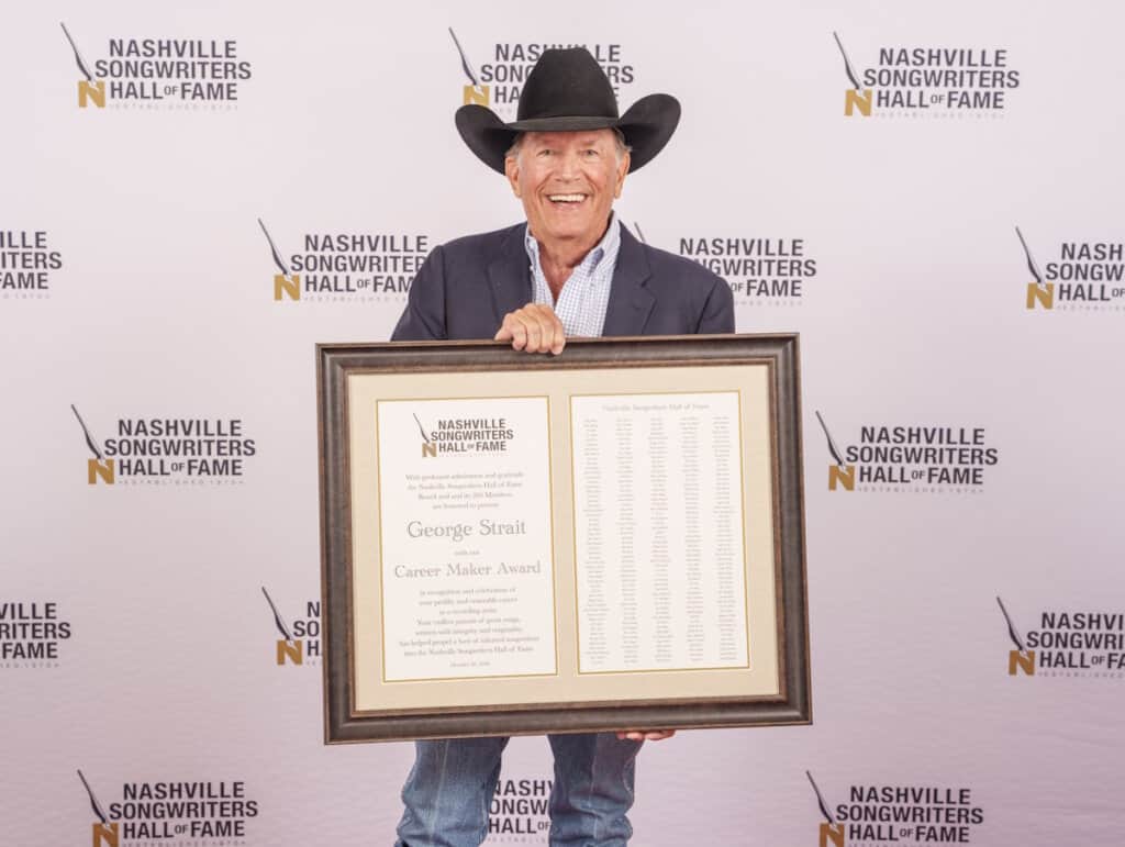 George Strait; Photo by Ed Rode 