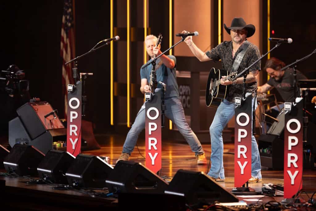 Jason Aldean; Photo by Chris Hollow, Courtesy of Grand Ole Opry