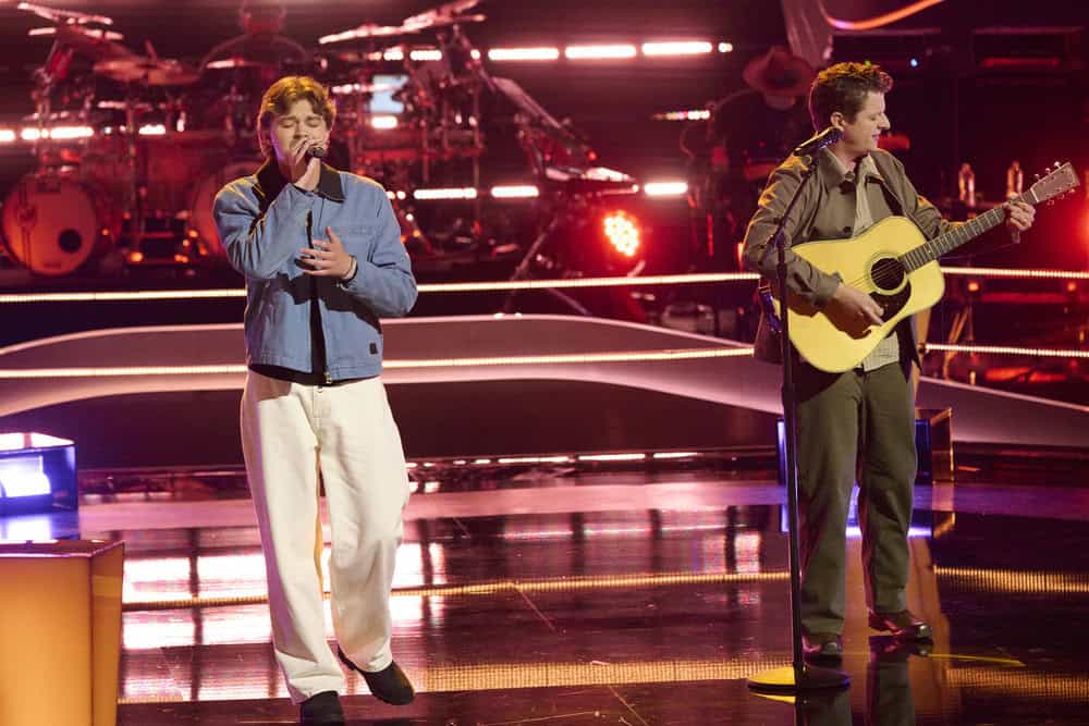 Evan James, Luke Curran; Photo by: Griffin Nagel/NBC