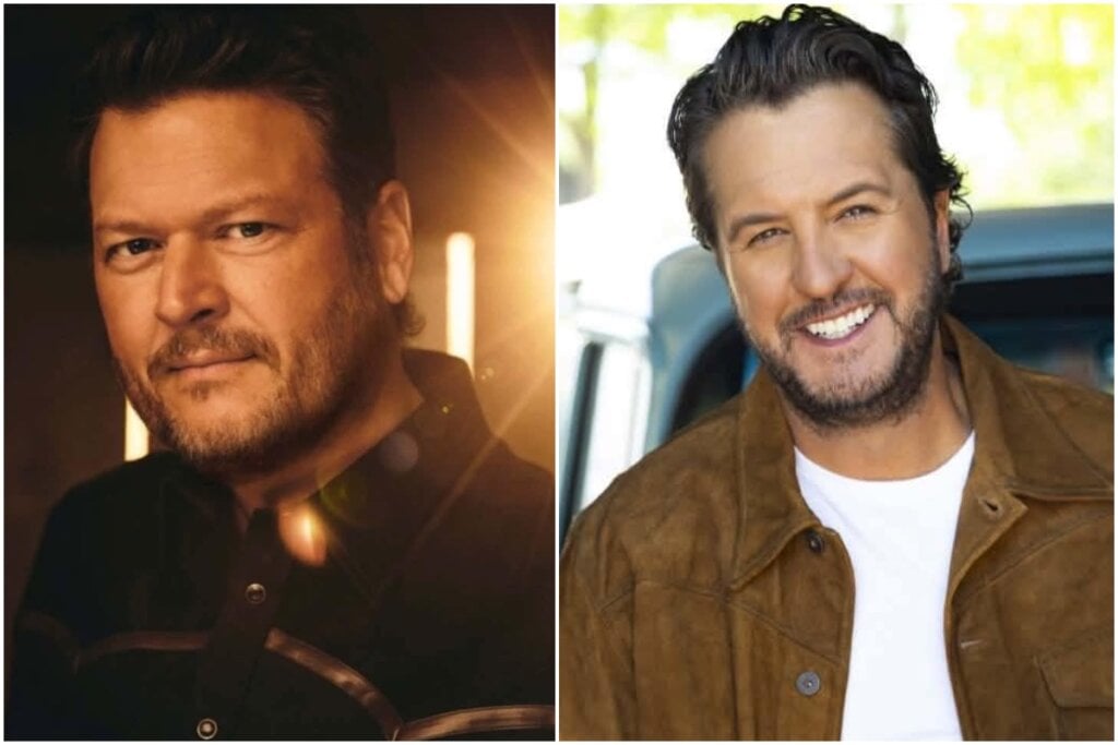 Photos Courtesy of Blake Shelton, Luke Bryan