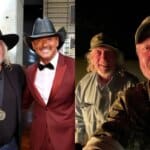 John Anderson, Tim McGraw; Photo by Terry Wyatt/Getty Images for Country Music Hall of Fame and Museum, Blake Shelton, John Anderson; Photo Courtesy Blake Shelton