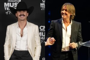 Tucker Wetmore, Keith Urban; Photos Courtesy CMA