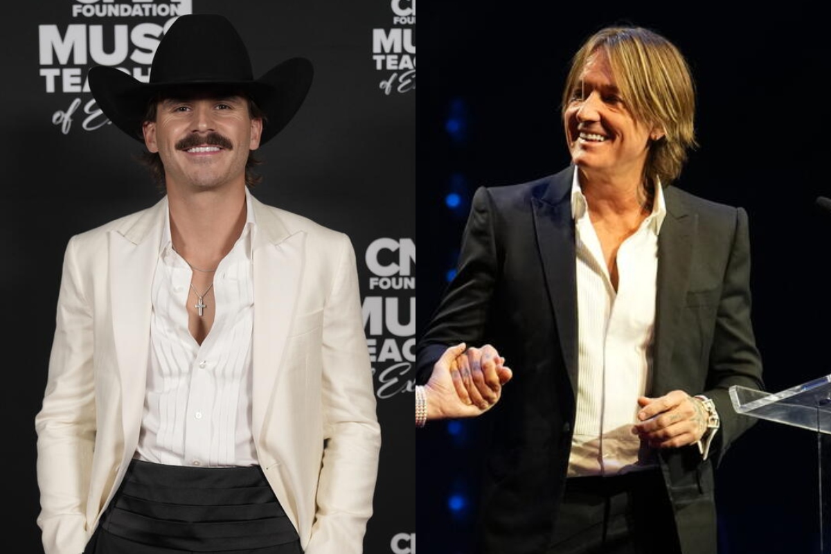 Tucker Wetmore, Keith Urban; Photos Courtesy CMA