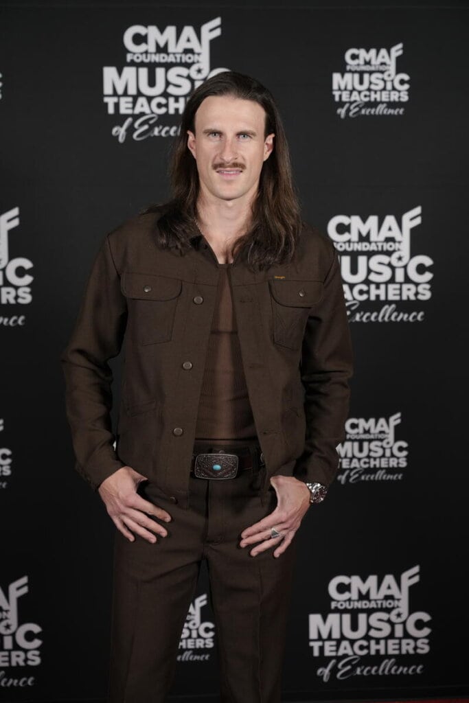 John Morgan arrives at the red carpet during the 2026 Music Teachers of Excellence ceremony, held at the The Pinnacle in Nashville, TN, on October 7, 2026; Photo Courtesy CMA